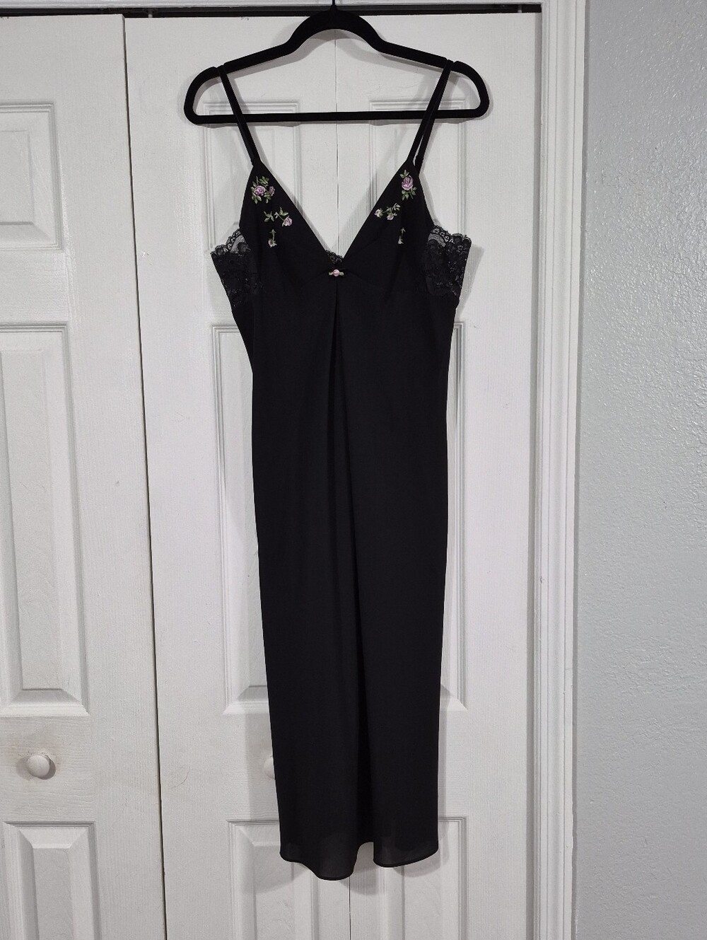 Romantic Goth, Dark Feminine Slip Dress